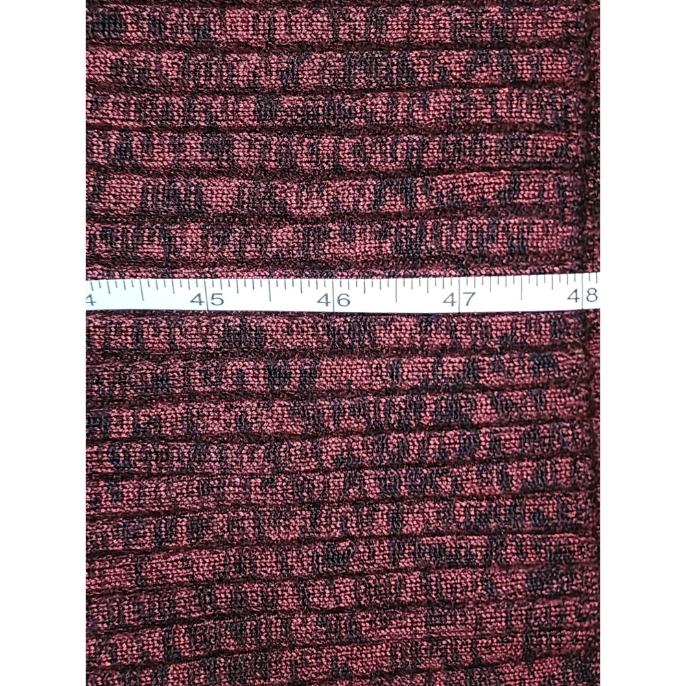 House of Harlow 1960 Burgundy Ribbed Mock Neck Sleeveless Maxi Dress M NWOT - Picture 5 of 7
